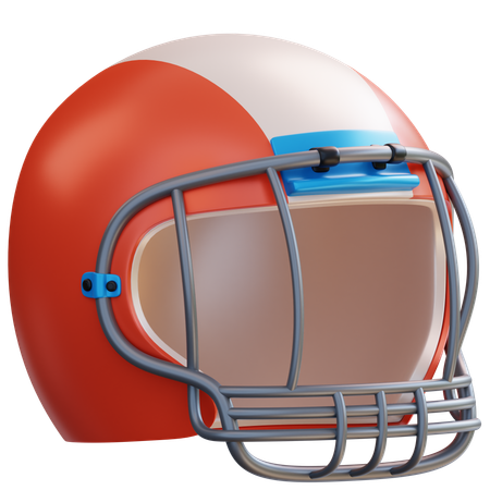 Casco de futbol americano  3D Icon