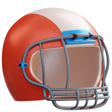 Casco de futbol americano  3D Icon