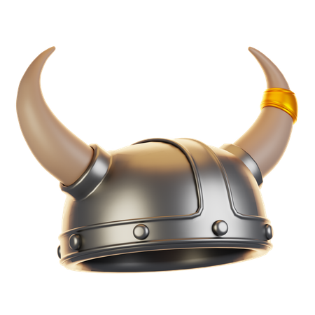 Casco de guerra  3D Icon