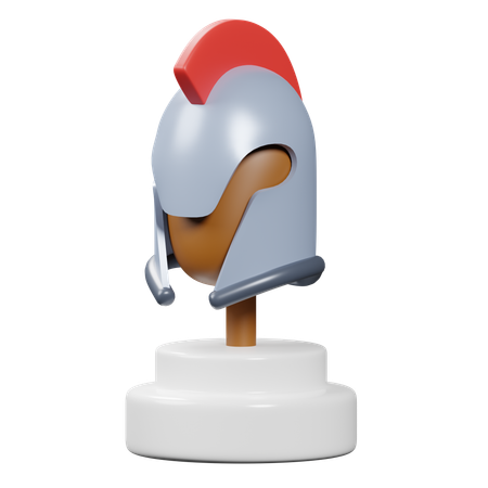 Casco de guerra  3D Icon