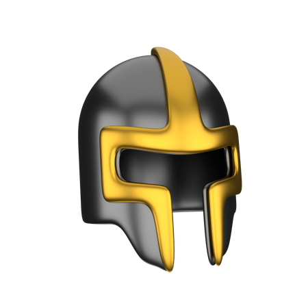 Casco de guerra  3D Icon