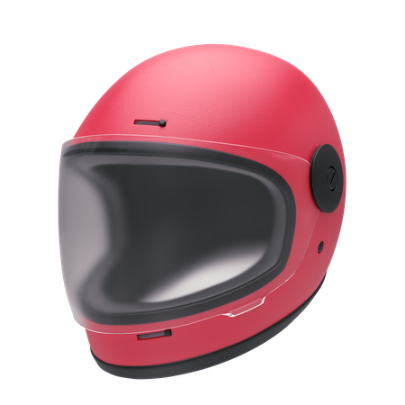Casco de motocicleta  3D Illustration