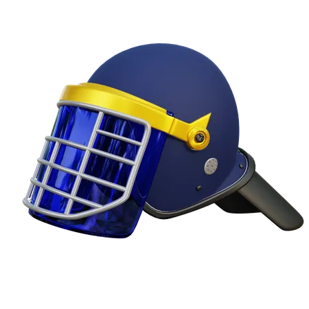 Casco de policia  3D Icon