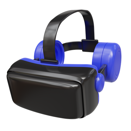 Casco de realidad virtual  3D Icon