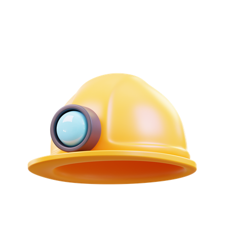 Casco de seguridad  3D Icon