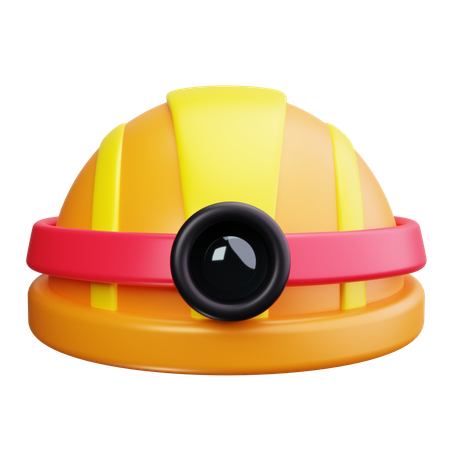 Casco de seguridad  3D Icon