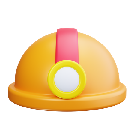 Casco de seguridad  3D Icon