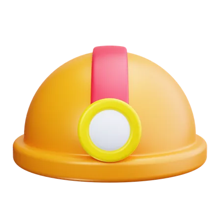 Casco de seguridad  3D Icon