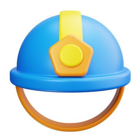 Casco de seguridad  3D Icon