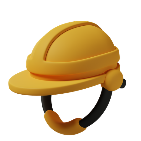 Casco de seguridad  3D Icon
