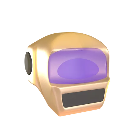 Casco de soldadura  3D Icon