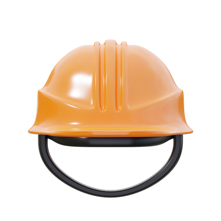 Casco de trabajador  3D Icon