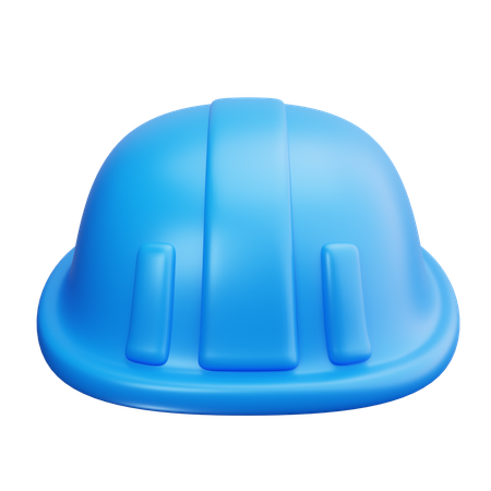 Casco de trabajador  3D Icon