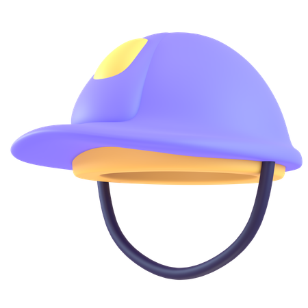 Casco duro  3D Icon