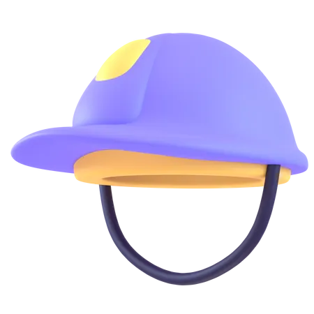 Casco duro  3D Icon