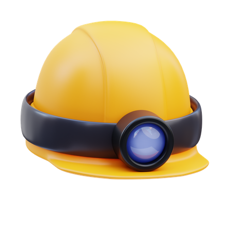 Casco duro  3D Icon