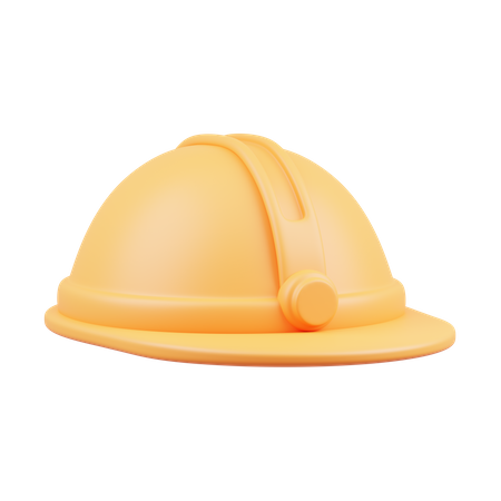 Casco duro  3D Icon