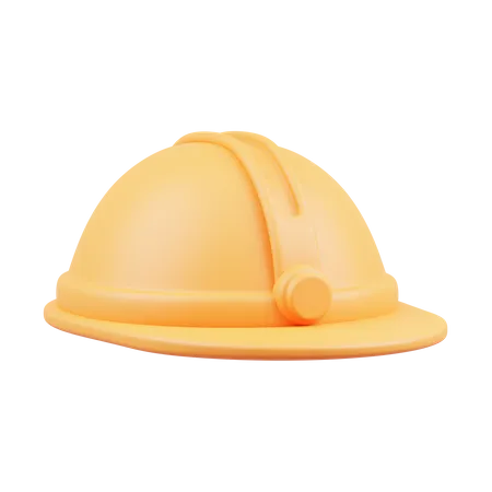 Casco duro  3D Icon