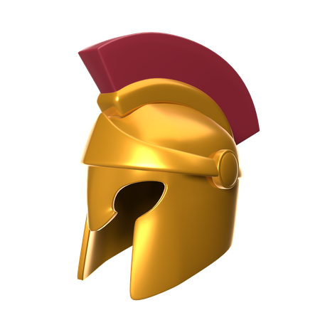 Casco espartano  3D Icon