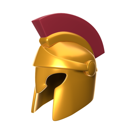 Casco espartano  3D Icon
