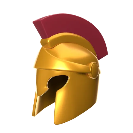Casco espartano  3D Icon