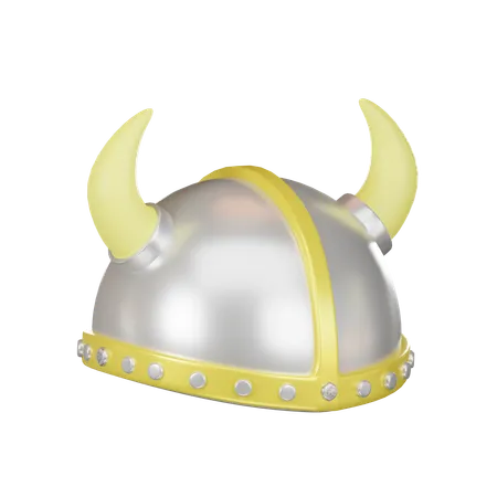 Casco de guerrero  3D Icon