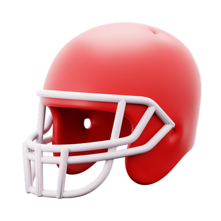 Casco de rugby  3D Icon