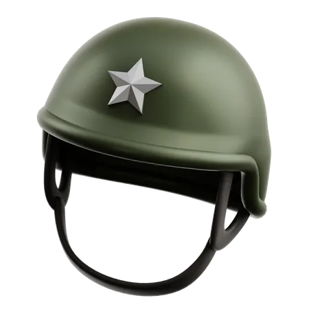 Casco de soldado  3D Icon