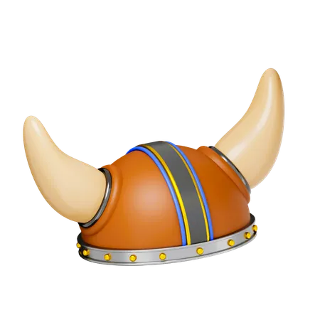 Casco vikingo  3D Icon