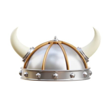 Casco vikingo  3D Icon