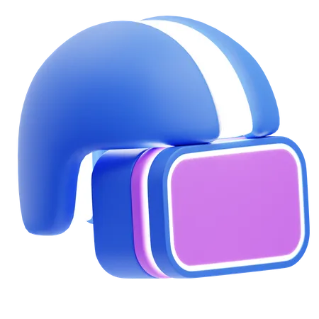 Casco de realidad virtual  3D Icon