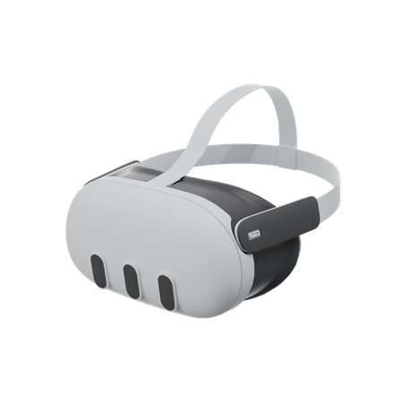 Auriculares de realidad virtual  3D Icon