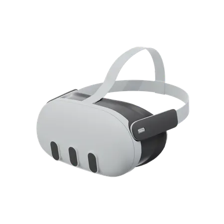 Auriculares de realidad virtual  3D Icon