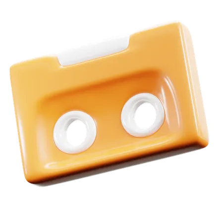 Casete  3D Icon