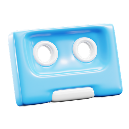 Casete  3D Icon