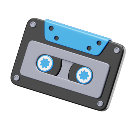 Casete  3D Icon