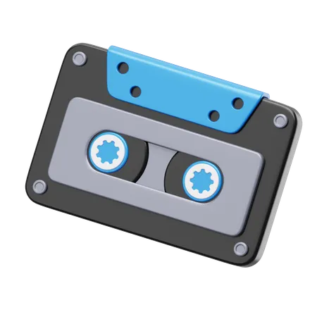 Casete  3D Icon