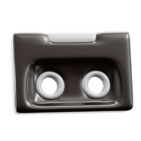 Casete  Ícono 3D