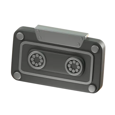 Casete  3D Icon