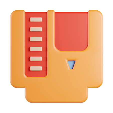 Casete de juego retro  3D Icon