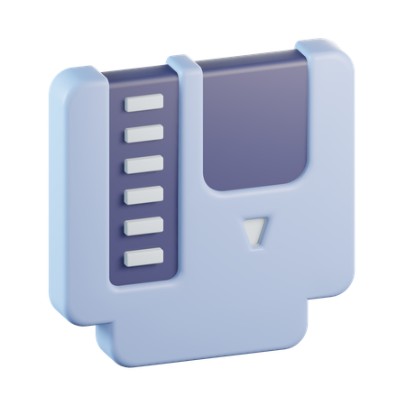 Casete de juego retro  3D Icon