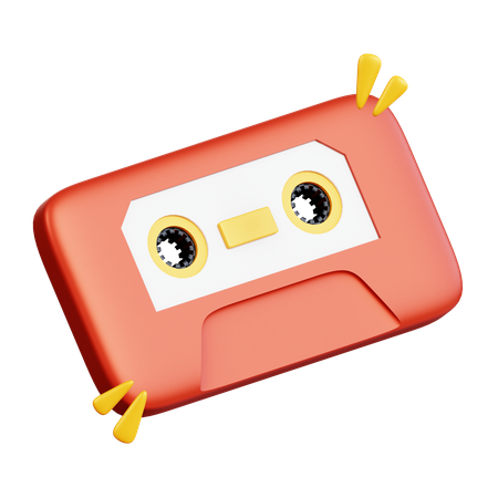 Casette  3D Icon