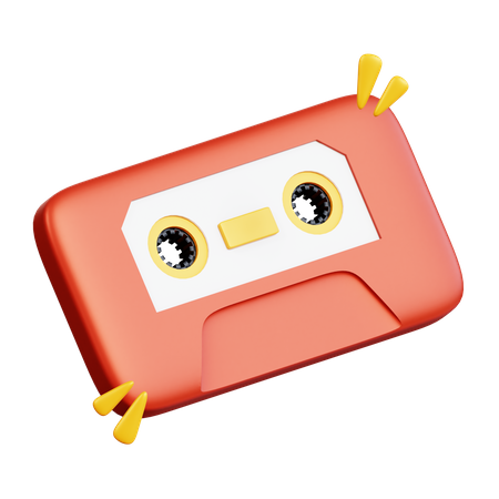 Casette  3D Icon