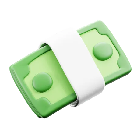 Green Money Icon 3 D 3D Icon