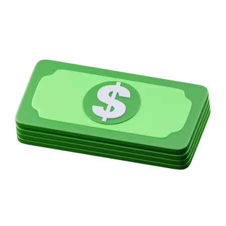 Cash Finance 3 D 3D Icon