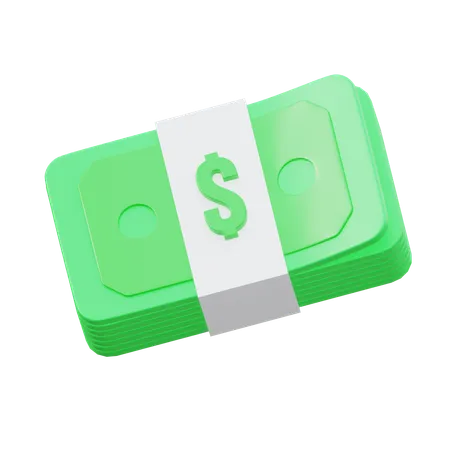 Cash  3D Icon