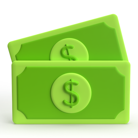 Cash  3D Icon