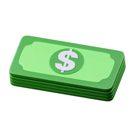 Cash  3D Icon