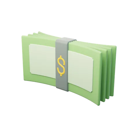 Cash  3D Icon