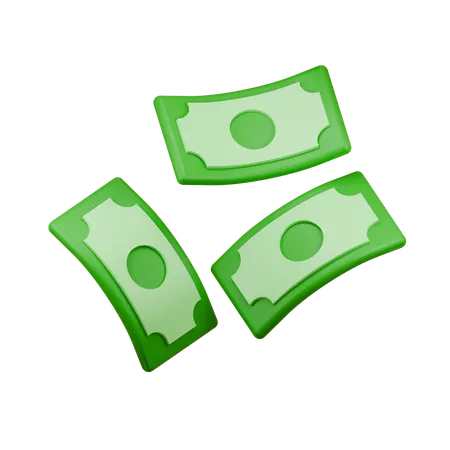 Cash  3D Icon